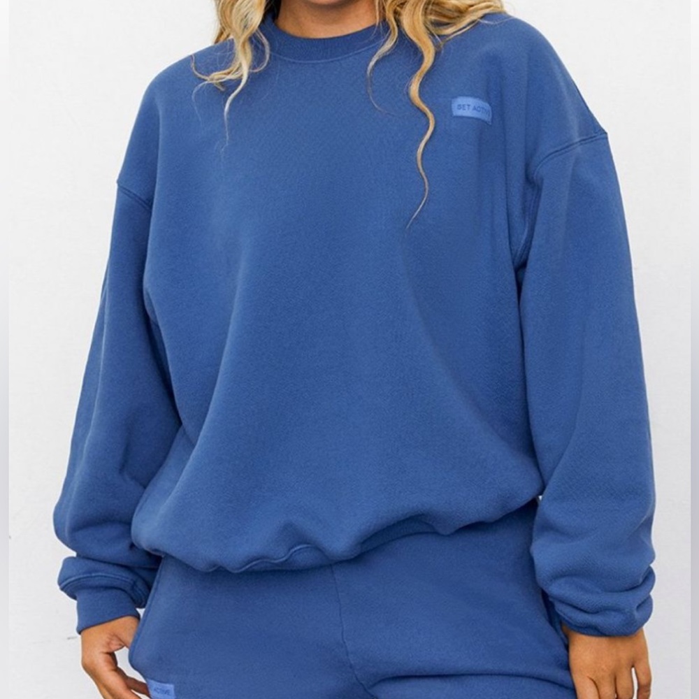 SET ACTIVE CRISP COLOR CREW NECK